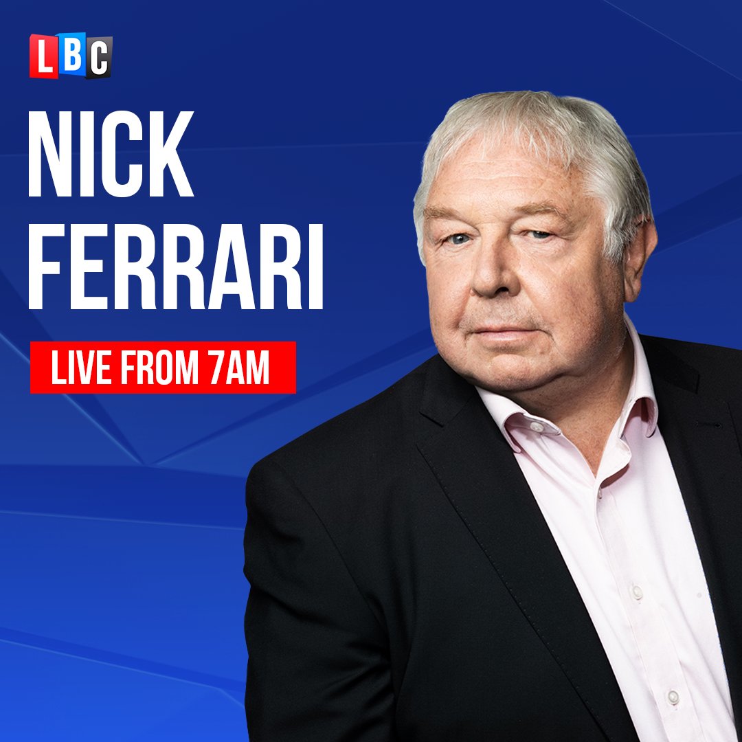 NickFerrariLBC's tweet photo. Morning,

On the show:
💷The government promise 'breathing space' as John Healey delivers his first budget as Chancellor
🇮🇱 Netanyahu faces calls to quit as exit polls point to deadlock
👑Commonwealth at a crossroads as King Charles heads to the Caribbean

@LBC 0345 60 60 973 https://t.co/m4bY6ovkkF