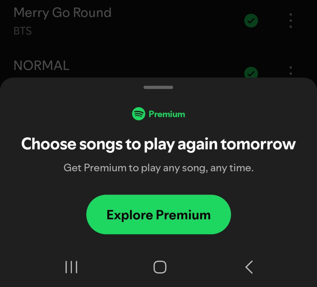 baunajimin's tweet photo. Fuck spotify 🥀 https://t.co/zVhxxze6rQ