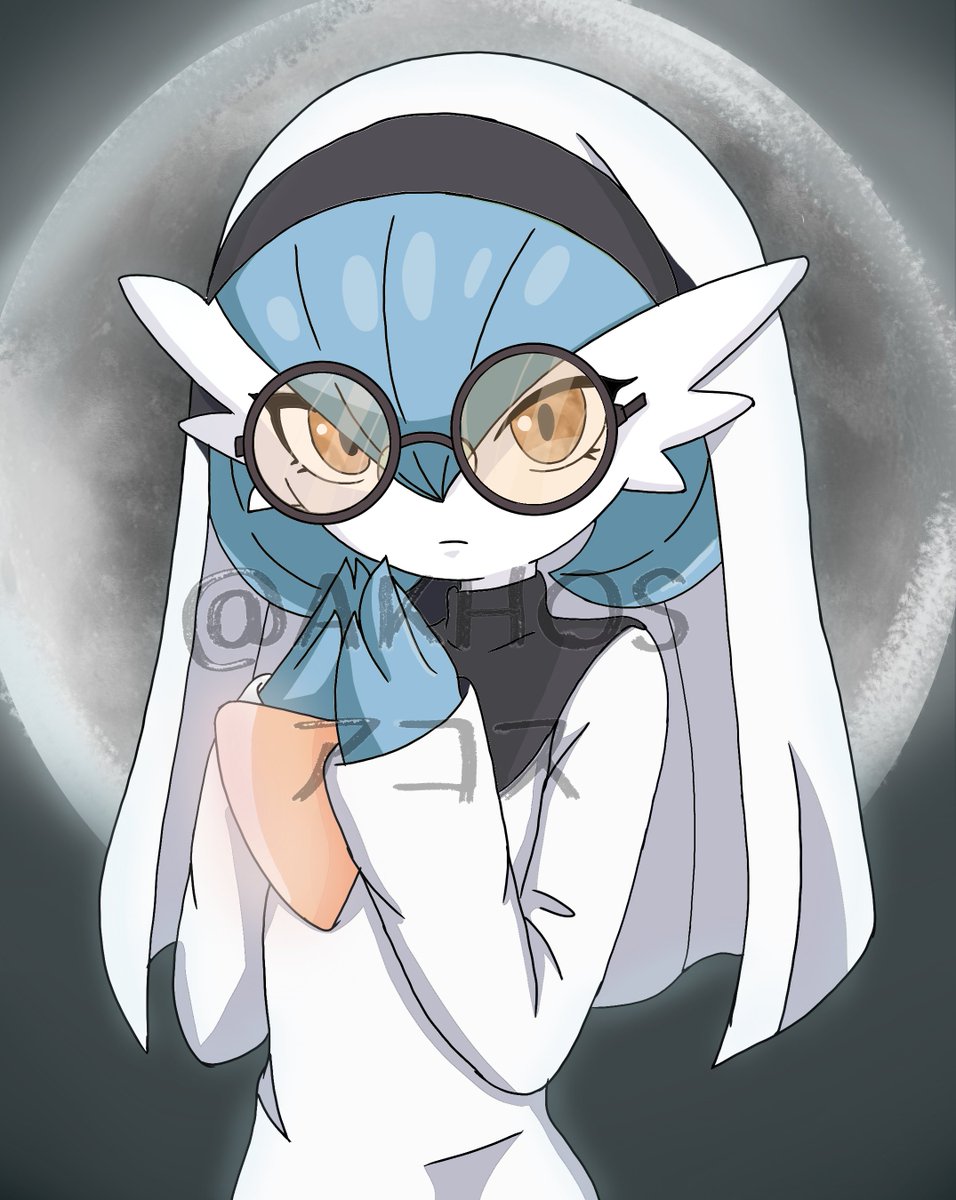 AlexisS78375's tweet photo. Happy Halloween! I had forgotten to add a few other details 🎃 #haloween #Gardevoir #Pokemon https://t.co/NQrTgZr98A