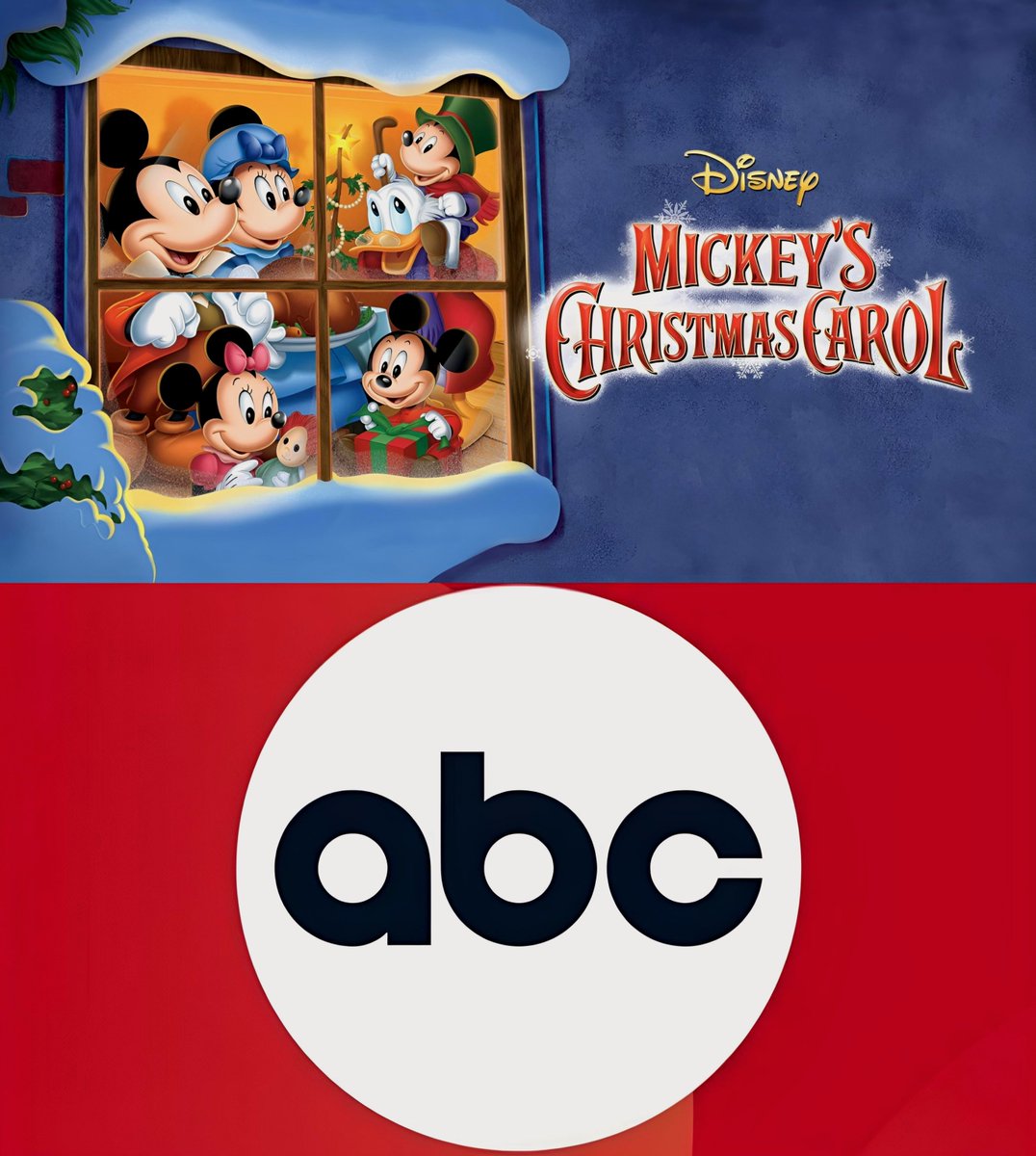 cartoonvibes26's tweet photo. ‘Mickey’s Christmas Carol’ will air on ABC for the first time since 2003 on November 25, bringing the beloved Disney Christmas classic back to the network after more than two decades. https://t.co/CBI8zDAgwX
