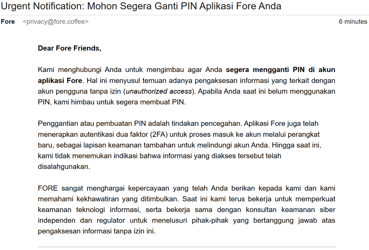 andreqve's tweet photo. Bjir ini Fore maksudnya databasenya bocor kah? https://t.co/eOvPVy177W