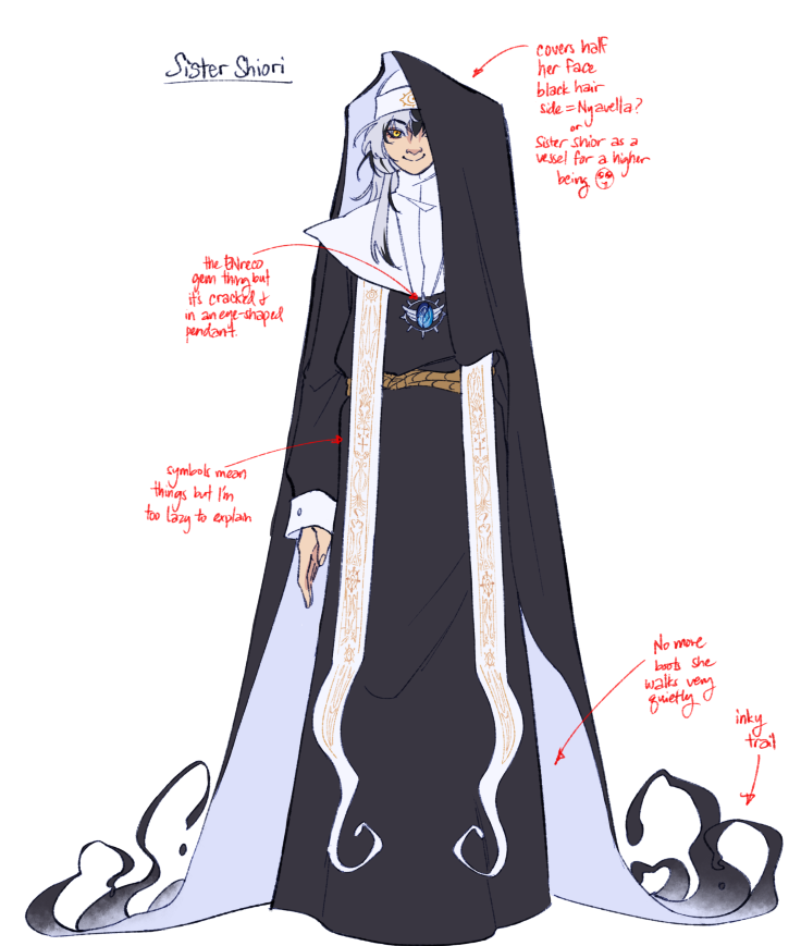 krabsticksart's tweet photo. version 2 of the design 👀 #ShiorinSketch https://t.co/CMD4h42pDs