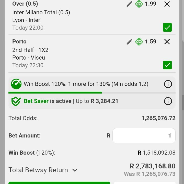 Janekvt's tweet photo. 34-fold First Team To Score accumulator [DFB Pokal, Serie A, EFL Cup, Scotland &amp; more]
Odds: 914,598.42
Code: BW7DBB6FBD
Kick-off 11:00
29-fold mix accumulator [DBU Pokalen, DFB Pokal, Serie A, EFL Cup &amp; more]
Odds: 1,265,076.72
Code: BW7DBA9D6E
Kick-off 14:30
🤯⚽️ #Betway https://t.co/i2fqzksn7y