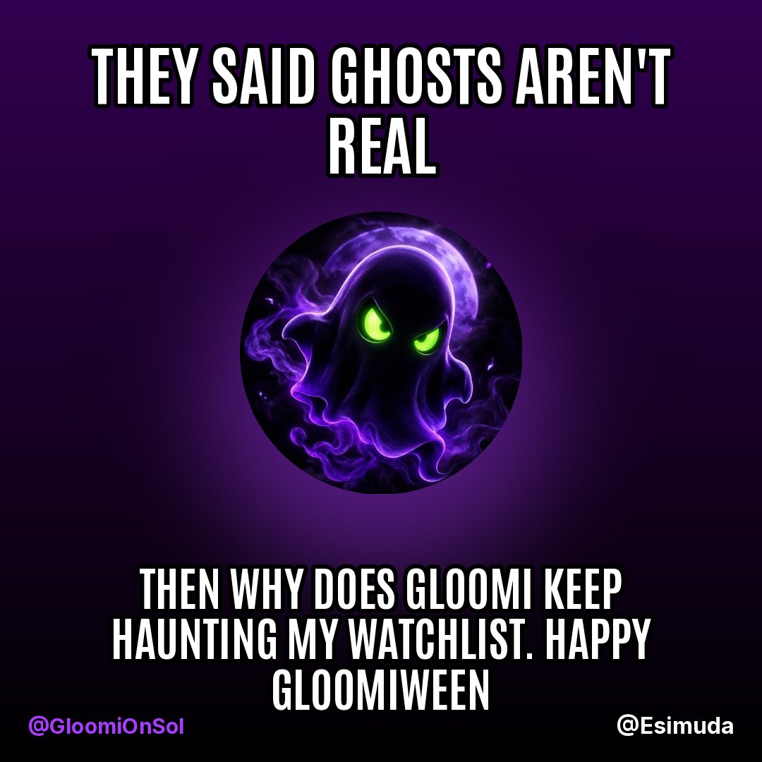 Esimuda's tweet photo. GLOOMIween hit different

@GloomiOnSol
#GLOOMIween https://t.co/jbN5bzUK2L