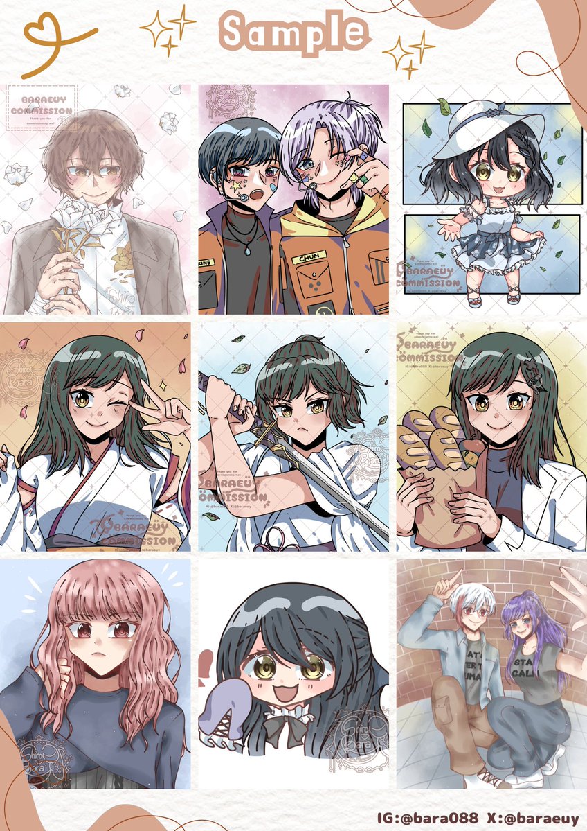 baraeuy's tweet photo. (likes, rt, and share are appreciated)
Hello!! I open commission for local and international🫶 if you interested feel free to DM me. And please mention me after DM.

#opencommission #commissionsopen #artidn https://t.co/g6x1ZSdP8b