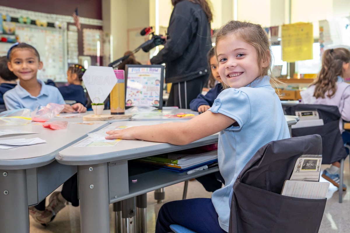 NYCSchools's tweet photo. Three cheers for math! 🎊

Thank you to P.S./M.S. 108 for bringing such enthusiasm to #MathWeek. Let’s keep it going all year long.

Learn more about math @NYCSchools by visiting: https://t.co/dfQ1vIzkRn https://t.co/n2wR6Ak4eB