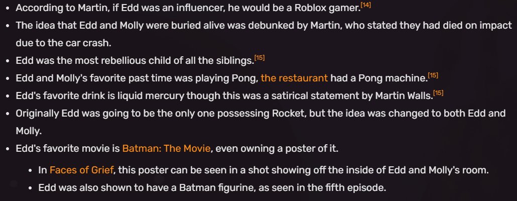 sepiop_1047's tweet photo. @greencatdwab Sameeee
He's #1 Batman fan!!!
And I love the trivia pages of both Edd and Molly <3 https://t.co/j1cHinTr3b