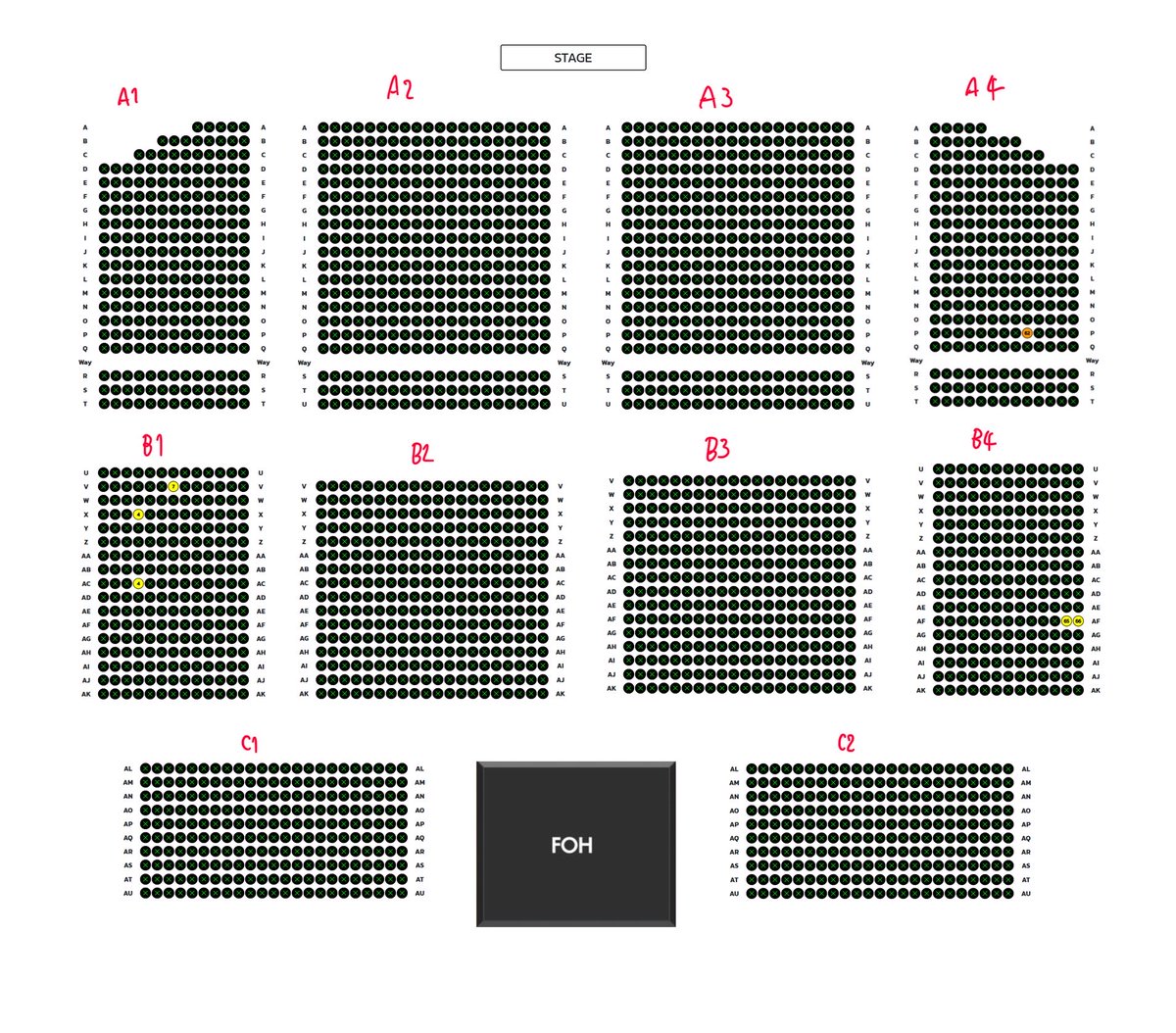 pnrwara's tweet photo. ผังที่เราแคปไว้ค่ะ ใครว่างนับที่นั่งให้หน่อยเด้อ

#ข่มขลัง https://t.co/7gZkvaPvAF