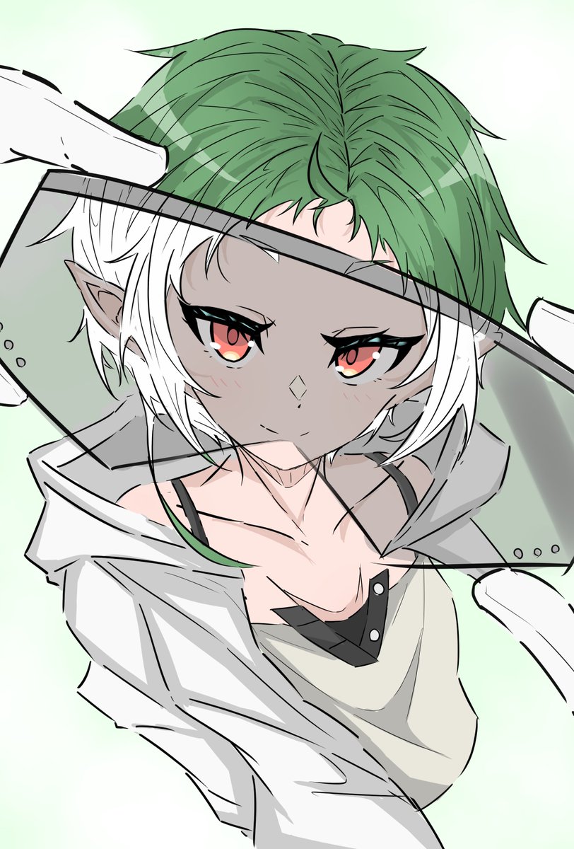 Yuzuki00221's tweet photo. 眼鏡越しの景色
#イラスト　#無職転生　#シルフィ https://t.co/dAPW8eUeiR