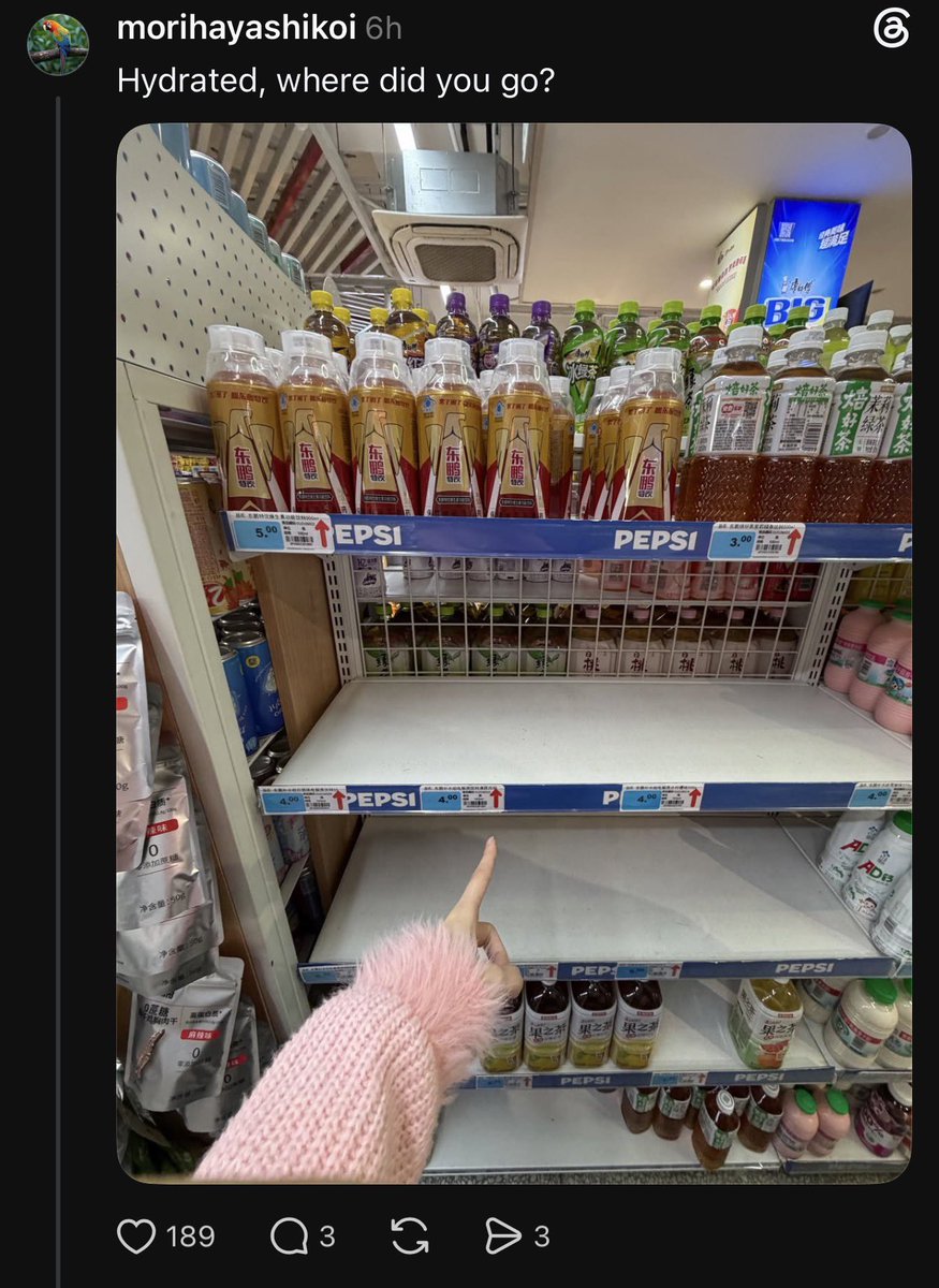 kykyyse's tweet photo. this has to be a marketing stunt everyone is buying the drinks even more now!! this beverage company has lost a big deal https://t.co/yNiWRbq4TB