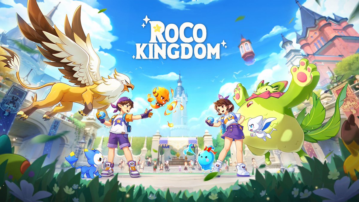 IGN's tweet photo. Roco Kingdom, the creature-collecting sensation is going global. Here’s everything you need to know about it. [Sponsored by @RocoKingdomEN]