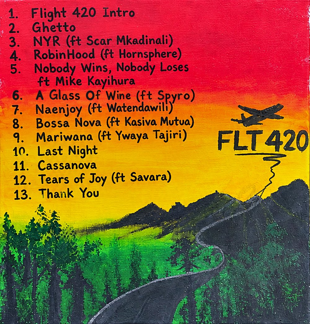 Bensoulmusic's tweet photo. Wagwan Sudah Nation!
FLT 420 official track list ndio hii apa💛 https://t.co/Rj9B62Hb9Y