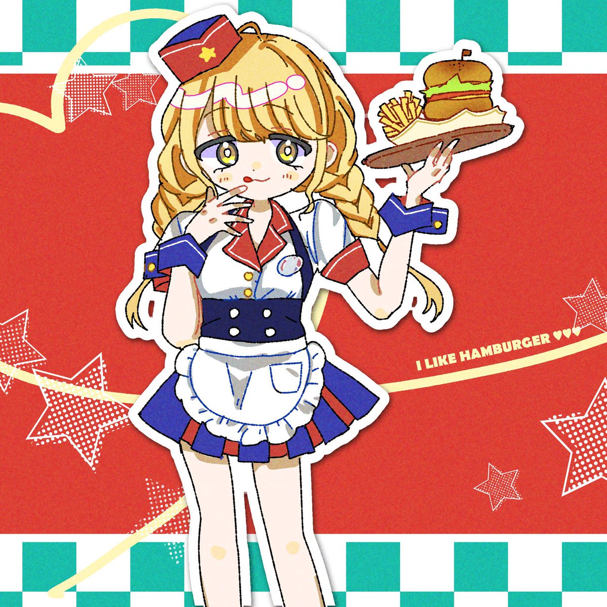 moog_po's tweet photo. バーガースケーター藤田さん🍔
#学マスFA #藤田ことね https://t.co/yZJUMX6YoL