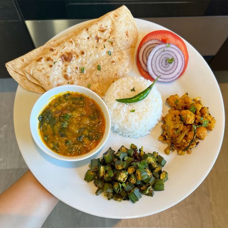 RashmiPariHome's tweet photo. Tasty Lunch Plate 🍽 😋 https://t.co/xMaXTSUpL4