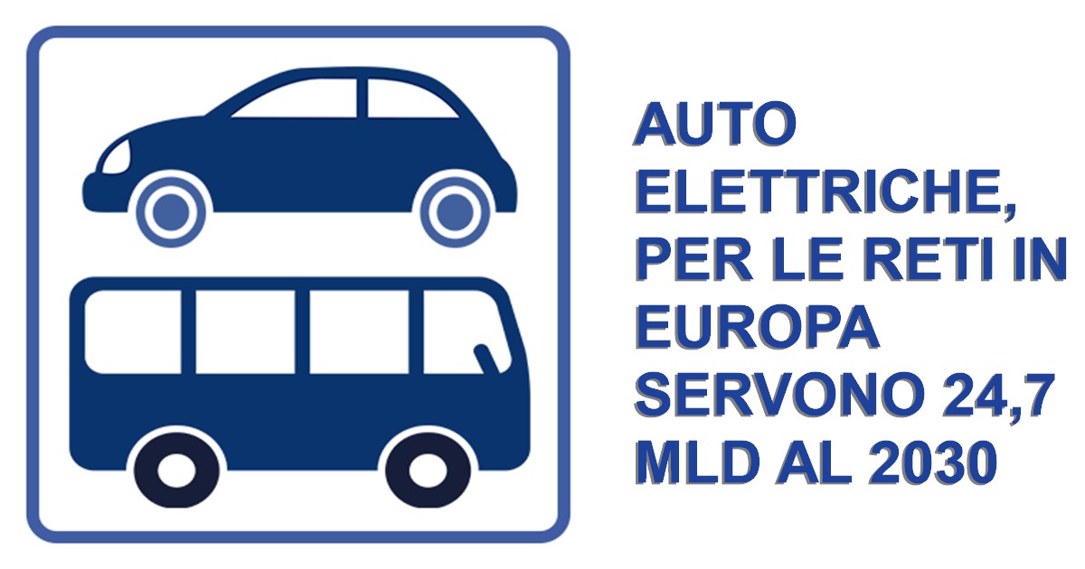 Staffetta's tweet photo. Energia e Politica - Auto elettriche, per le reti in Europa servono 24,7 mld al 2030: Serviranno 24,7 miliardi di euro di investimenti nelle reti elettriche di distribuzione europee entro il 2030 per integrare la crescita attesa dei veicoli… dlvr.​it/TW5BpJ staffettaonline.​com https://t.co/Aozz3UUFRD