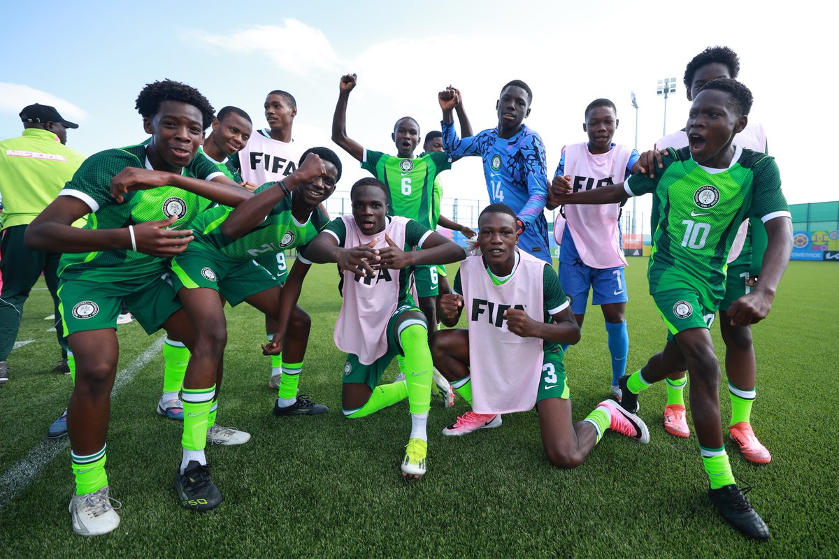 thenff's tweet photo. Unbeaten in 6 games!🔥

🇳🇬Nigeria 7 - 0 New Caledonia🇳🇨 https://t.co/5uGjJJBaNF