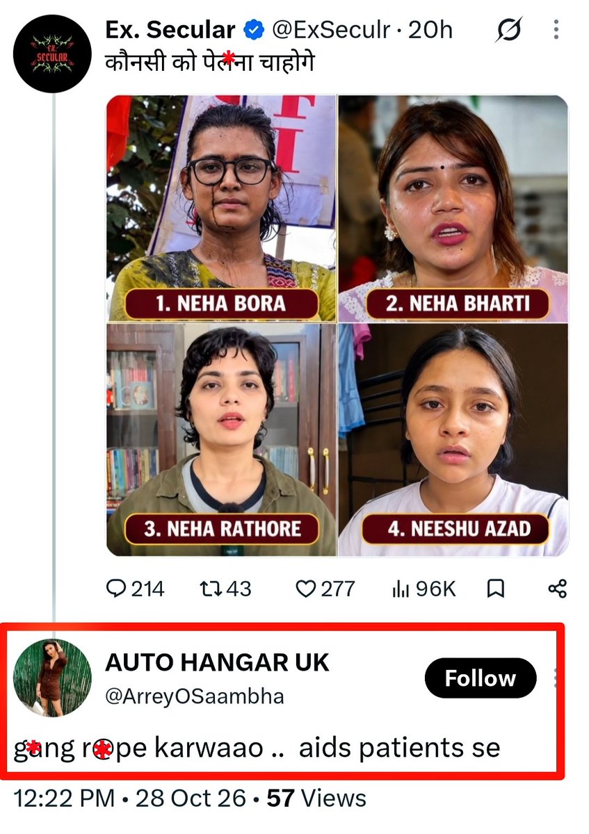ripper_dhruvaa's tweet photo. Save women from BJP and RSS. I repeat Save women from Sanghis. https://t.co/3tnavWWksN