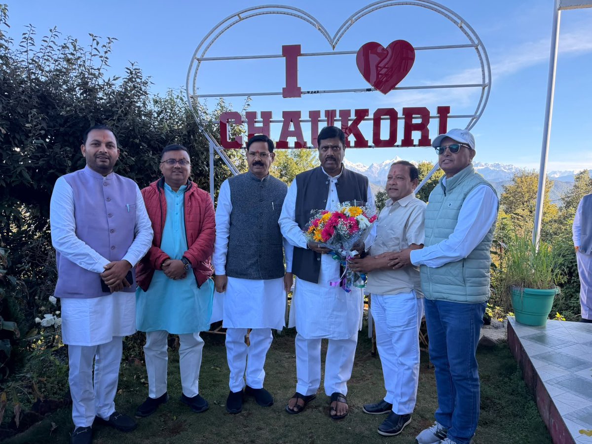 MenonArvindBJP's tweet photo. आज उत्तराखंड के बागेश्वर जनपद आगमन पर पार्टी के  साथियों ने आत्मीय स्वागत किया।

आप सभी का हृदय से आभार एवं धन्यवाद। https://t.co/c1d9GNbBa6