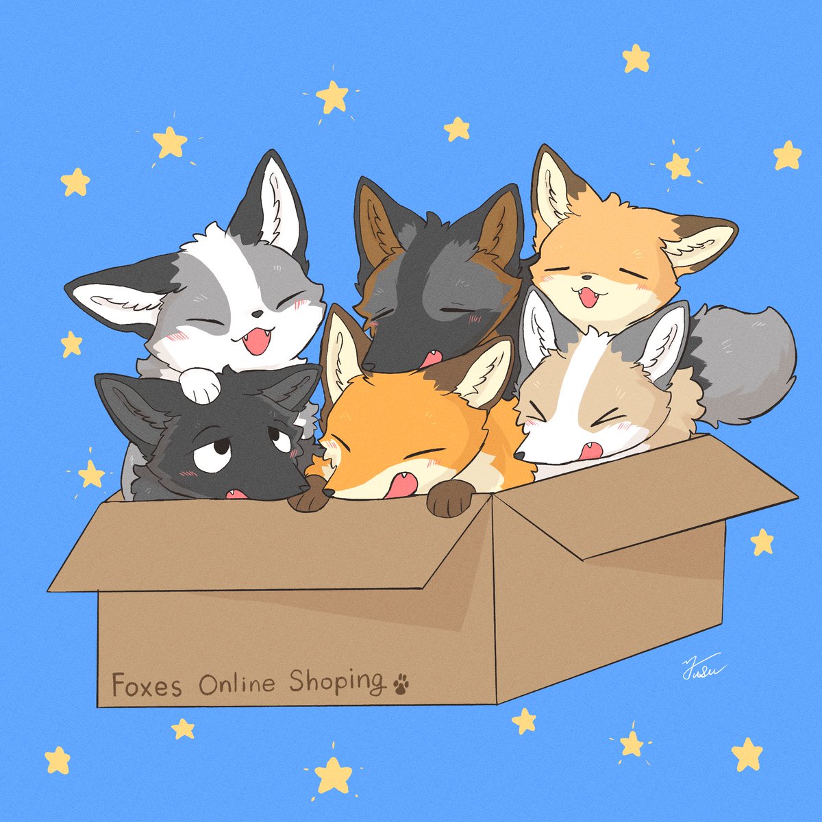 hashi00801's tweet photo. お届け物です🦊🐾 https://t.co/yBTQUrdpci