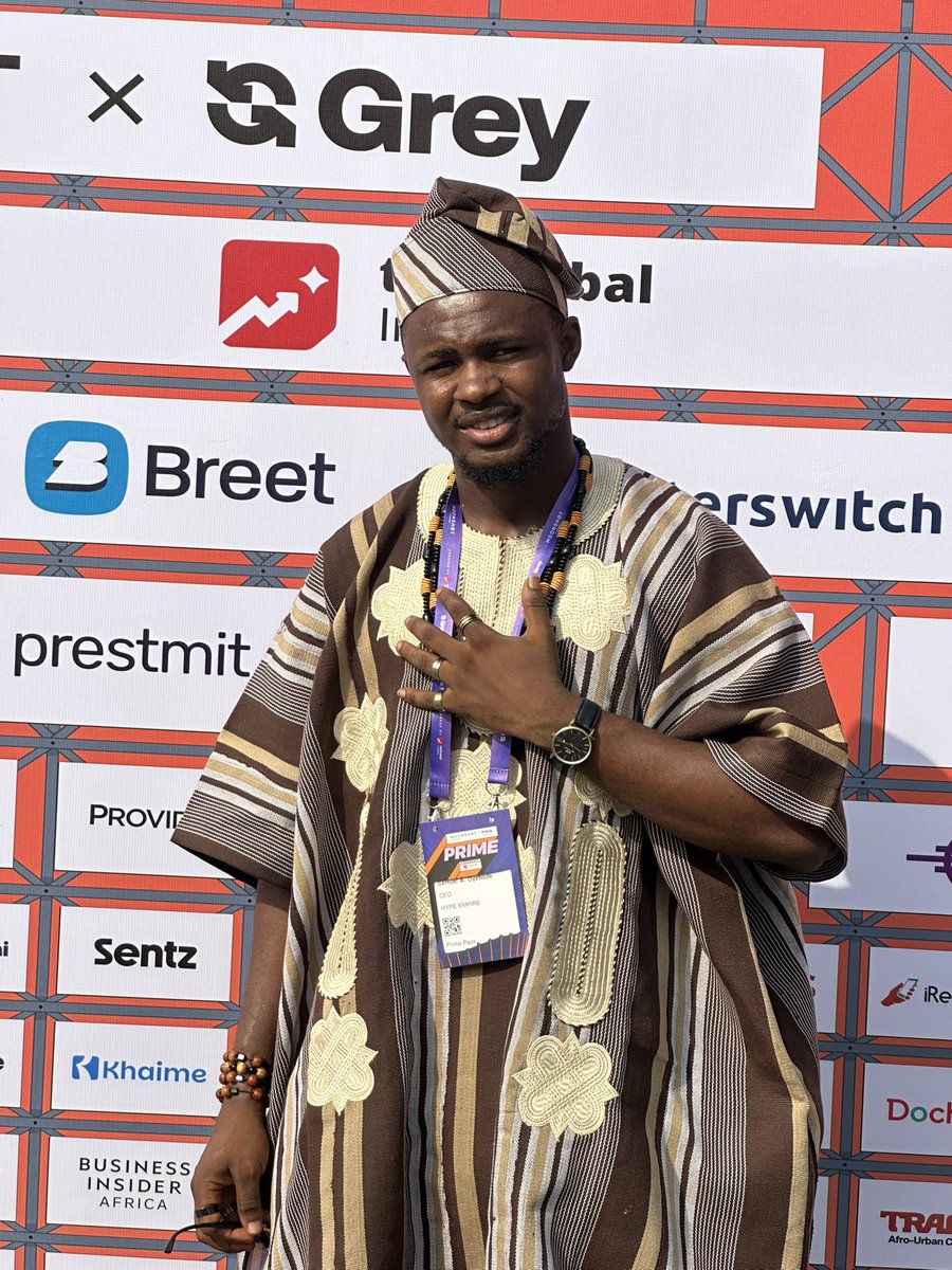 Saamu_Eleja's tweet photo. The Event Marketing King, leader at @HypeEmpire001, is live at Moonshot by TechCabal 2026 https://t.co/HjvsoLu6qp