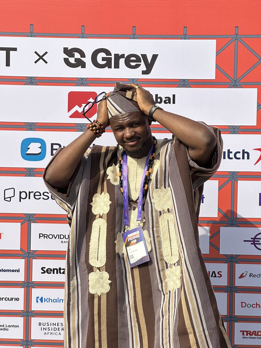 Saamu_Eleja's tweet photo. The Event Marketing King, leader at @HypeEmpire001, is live at Moonshot by TechCabal 2026 https://t.co/HjvsoLu6qp