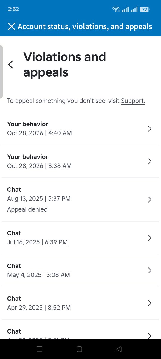 senziosun's tweet photo. My Roblox account was banned for “Inappropriate Content/Behavior,” but I was never provided with any evidence of the alleged violation. How am I supposed to appeal this ban when I haven’t even been shown proof of what I supposedly did wrong? https://t.co/bL00EBxYiO