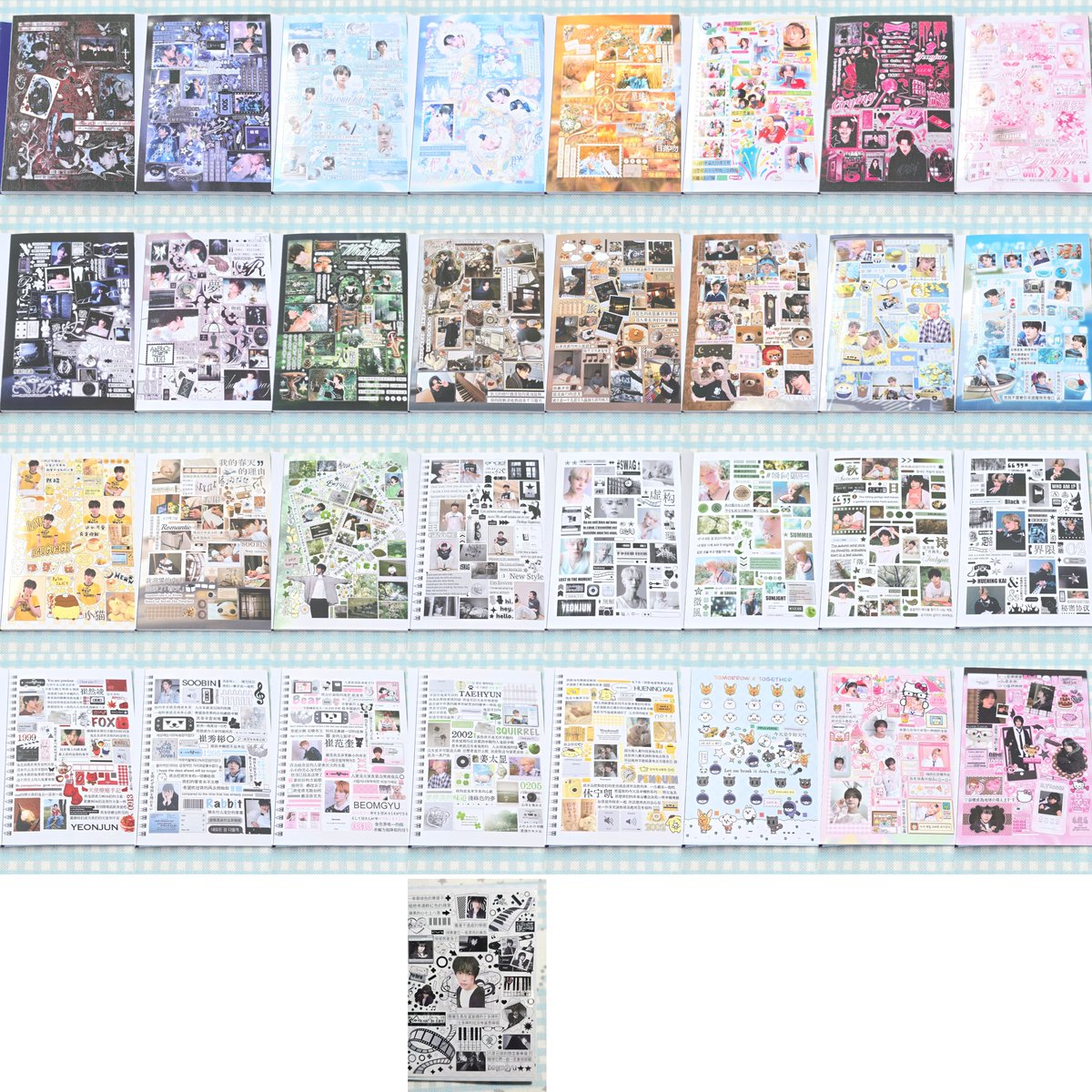 lee_lyjang's tweet photo. •𓈒 ⁺‧₊˚ พร้อมส่ง •𓈒 ⁺‧₊˚

- sticker a6 
- แผ่นละ 5฿

ค่าส่ง40฿
สนใจเดมสอบถาม/ดูเพิ่มเติมได้ค่ะ
#ตลาดนัดtxt #ตลาดนัดโมอา #แผงลอยโมอา https://t.co/yk9gde8WmG