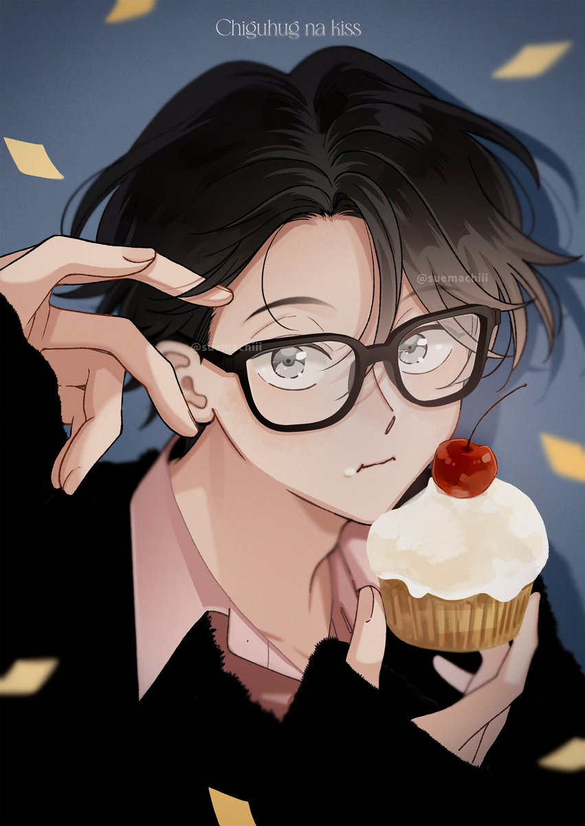 suemachiii's tweet photo. 1ヶ月遅れだけど
おめでとう陽翔🧁🍒
#ちぐはぐなキス mix https://t.co/TMMR4MD4zg