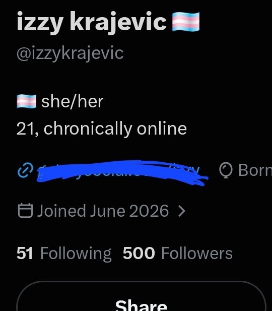izzykrajevic's tweet photo. to my 500 followers: thanks for supporting me, it means a lot...  🥹
how are you all doing today? https://t.co/YZzVhV7Wd1