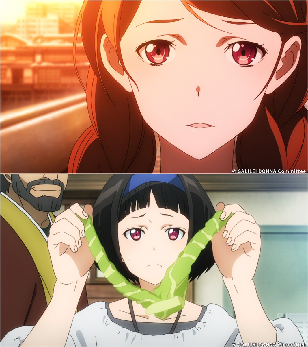 animeloverOV's tweet photo. Next stop: Kyoto! A peaceful reunion at their grandfather’s house gives the sisters a brief breather before Hozuki tries to finish an unfinished device. 🗾✨

Catch episode 8 streaming on OceanVeil! 📺🗾

Title: Galilei Donna
https://t.co/2fxrLsEPFR
© GALILEI DONNA Committee https://t.co/K1PFnGg0lm