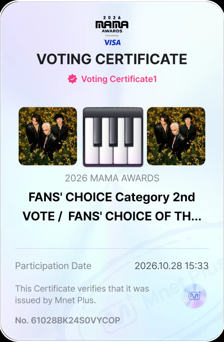 Byeol_iiix's tweet photo. Vote for BIGBANG now!!! #2026MAMAVOTE #BIGBANG

https://t.co/NDRc4xPJ7r https://t.co/Oqcx6baTbx
