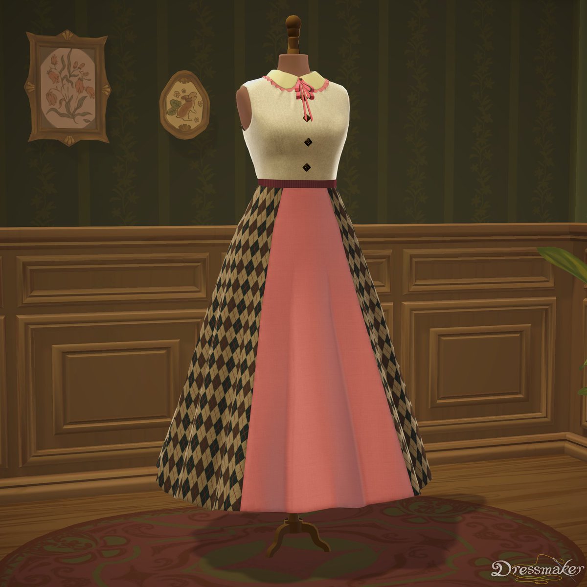 endeotinha's tweet photo. takie dressmaker pt 9; nao consigo ficar fazendo vestido mto elaborado vcs vao ter q me aceitar como eu sou https://t.co/O5LKehgTx0