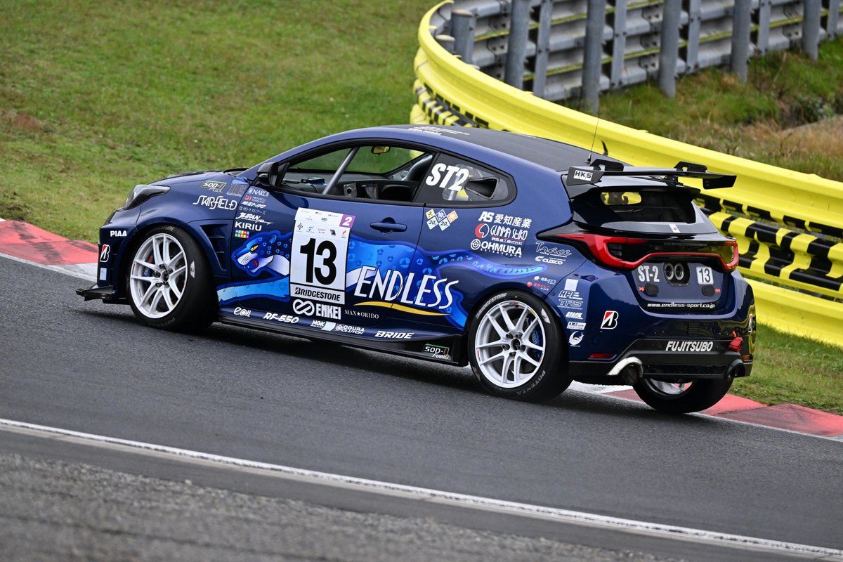EXwfaMmpdtwgw's tweet photo. #2026スーパー耐久第6戦岡山
#スーパー耐久
#13号車
#ENDLESS
#GRYARIS https://t.co/mzXN0ug9cC