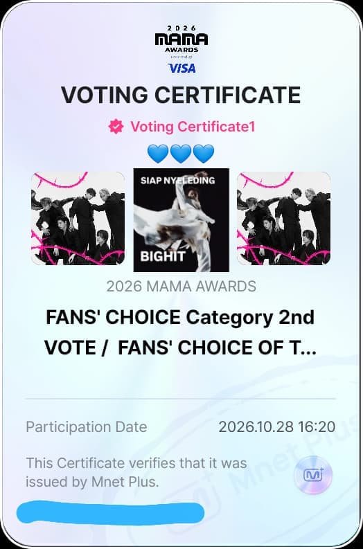 you_affogato's tweet photo. ABSENN MAMA VOTE 2ND ROUND 
vote ya semoa, fanwar rame masa giliran vote sepi 🫵☺️🔪

#2026MAMAVOTE #tomorrowxtogether #MnetPlus #BillboardKorea 
#TXT_PERFECTSTORM
#AngelBite https://t.co/21pqDvNfz1