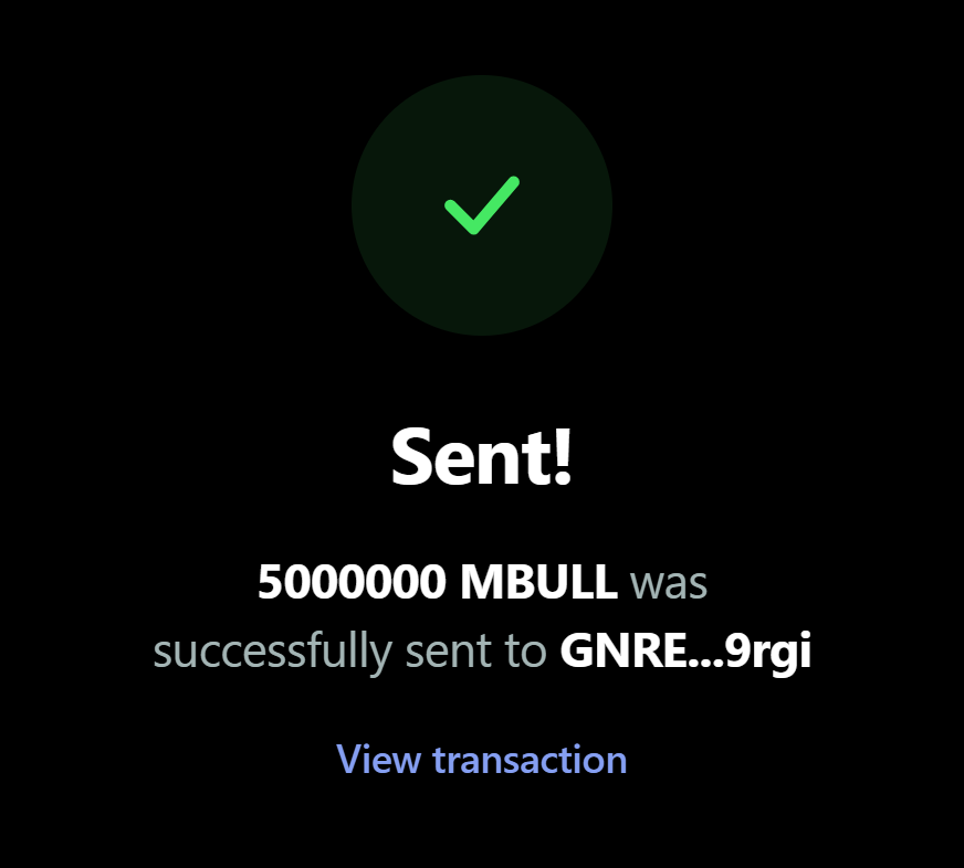 MBULLxSolana's tweet photo. Every wallet receives 5,000,000 $MBULL🪂 

Drop your Solana $SOL Address and RT ♻️ 

Like and RT pinned post 📌 

First 888 wallets ⬇️ #Airdrop https://t.co/30OSntAohI