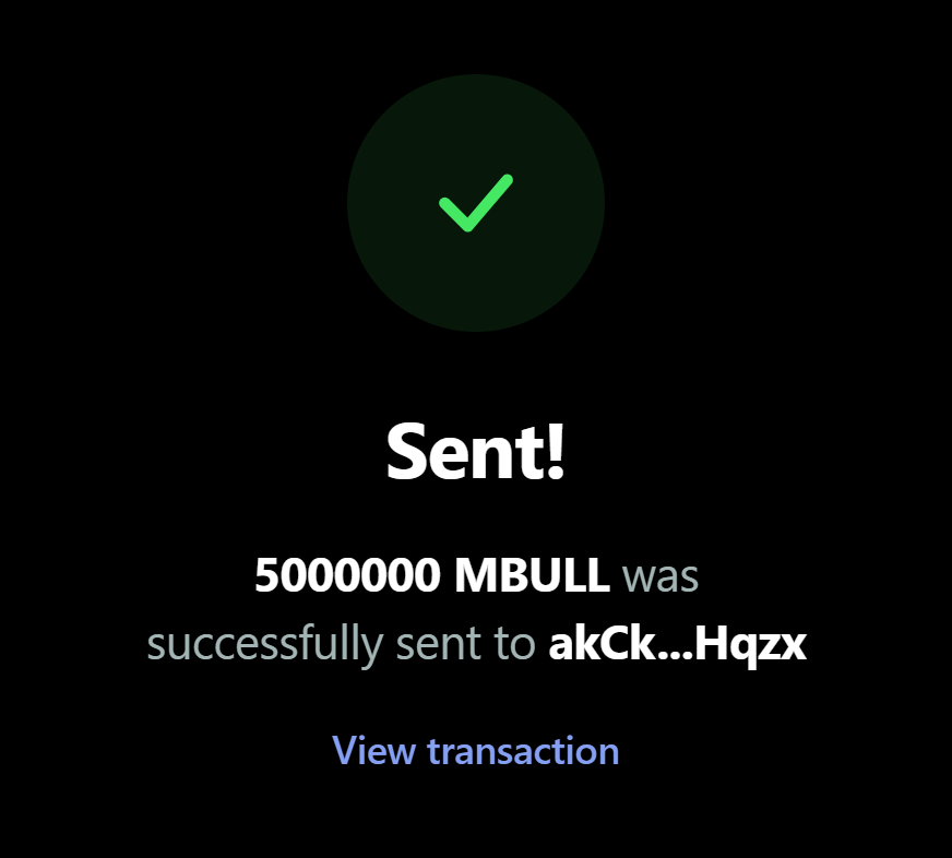 MBULLxSolana's tweet photo. Every wallet receives 5,000,000 $MBULL🪂 

Drop your Solana $SOL Address and RT ♻️ 

Like and RT pinned post 📌 

First 888 wallets ⬇️ #Airdrop https://t.co/30OSntAohI