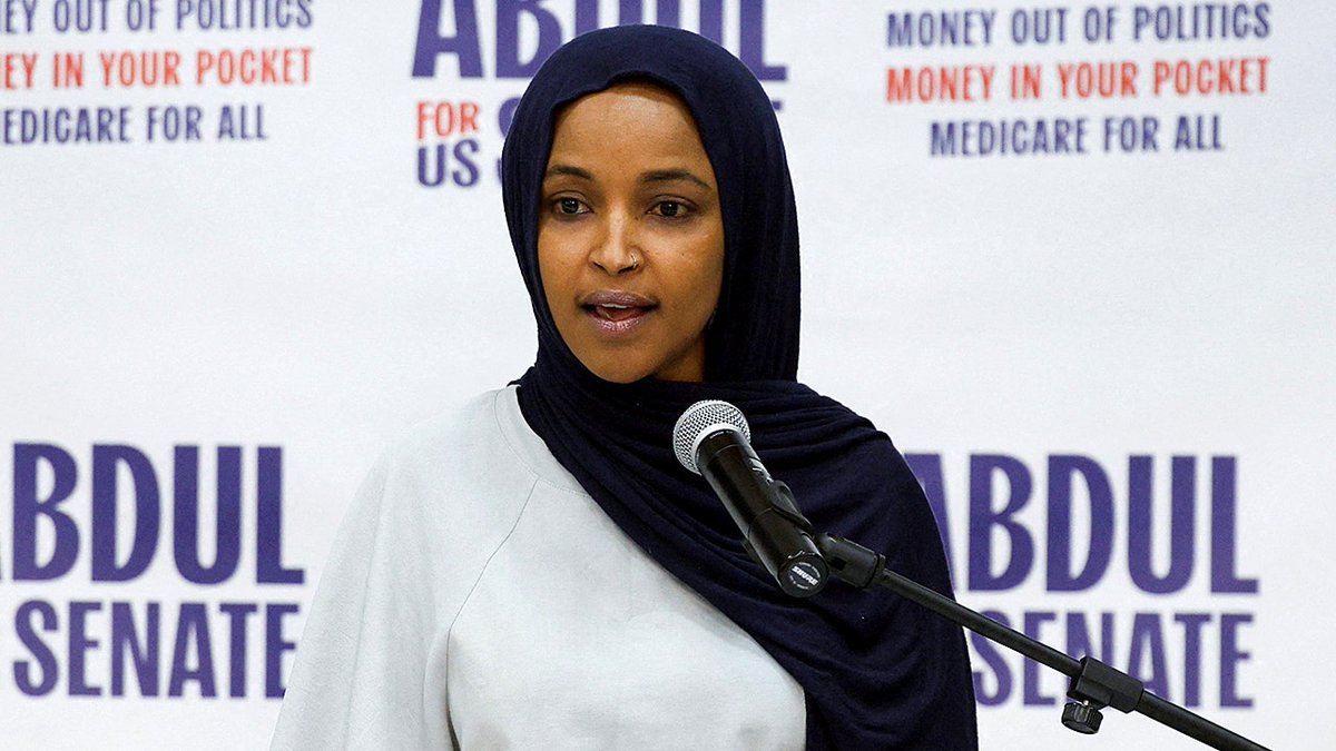 foxnewspolitics's tweet photo. BIGGER PICTURE: A former federal immigration judge breaks down the legal stakes Rep. Ilhan Omar is facing and warns she could face both criminal charges and denaturalization over alleged immigration fraud.

Full story here https://t.co/b9GMtFn3Qr https://t.co/F8DOJT8APH