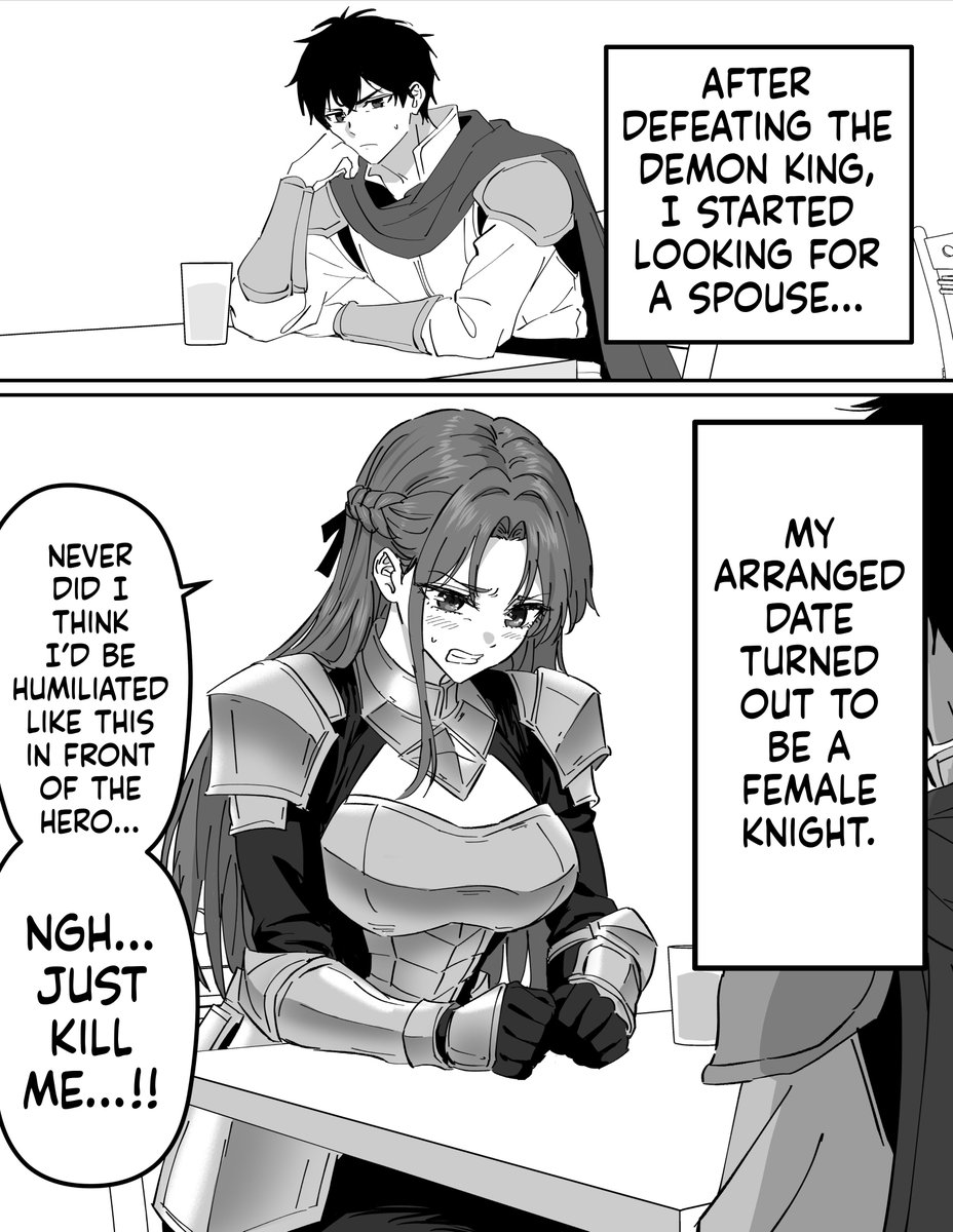 SenseiContext's tweet photo. Marriage Hunting and the Female Knight. (1/2)

TL/Edit:@SenseiContext | Art:@kou88450 https://t.co/qUSbYUJGjg