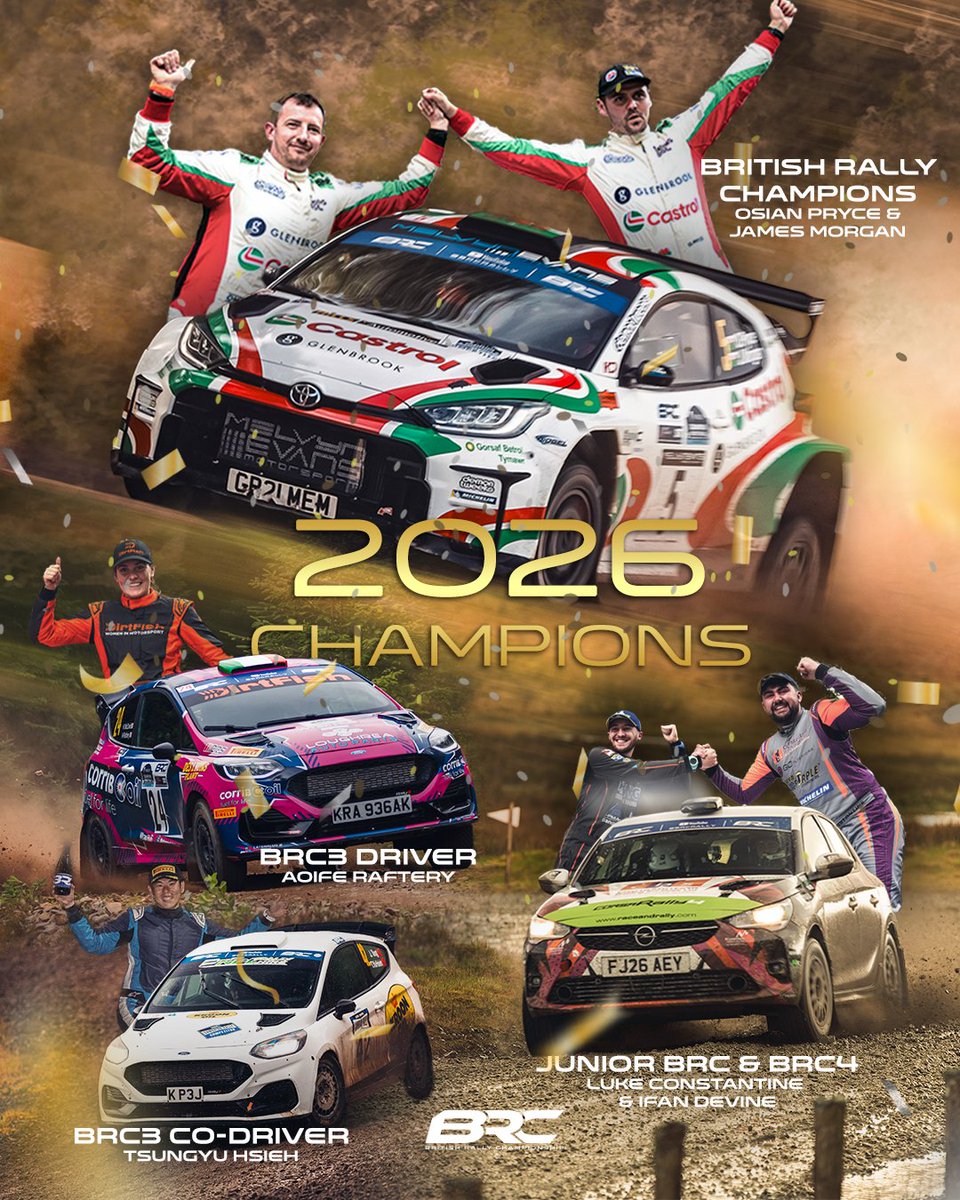 BRCrally's tweet photo. Your 2026 British Rally Champions ๐
Roll of Honour ๐๏ธ
#BRCRally https://t.co/zu41EO1nbb