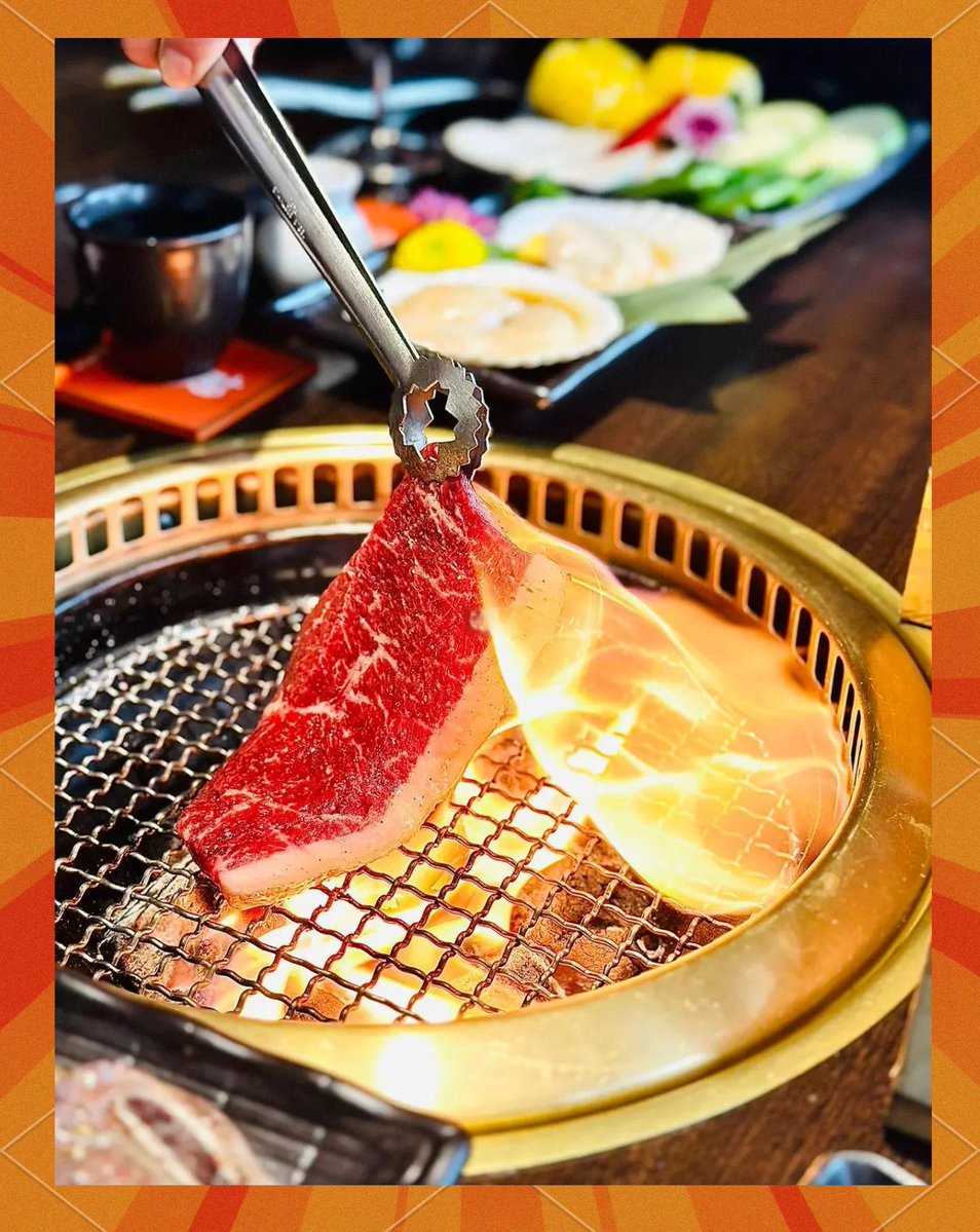 rcn2fbewuk's tweet photo. [今日は仕事で超疲れたけど、晩ごはんの網焼きが最高だった！]， https://t.co/gMtRMvnlZ8