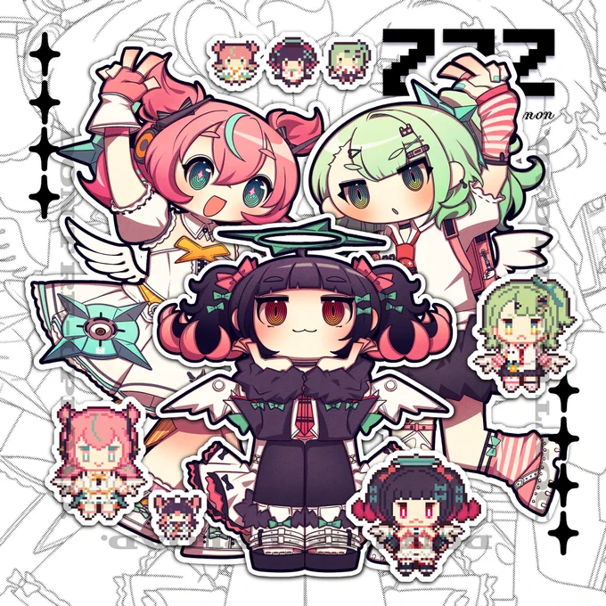 Image from 蒼月＠かのん︎ (@aonosketch)