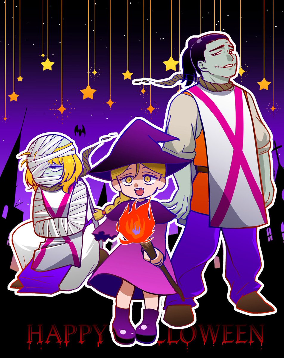 dita_lr's tweet photo. オバヨちゃんハロウィン再掲🤕🧙🏻‍♀️🧟

 #OctoBa2026 https://t.co/QbjAKbCqlG