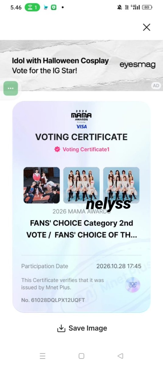 nneels1v's tweet photo. @HachuHypeHouse aku drop sini ya min

vote #Hearts2Hearts for Fans’ Choice Female #2026MAMAVOTE https://t.co/u5io5HTCWg