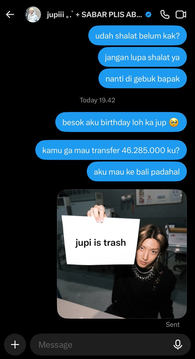 kohyuliesgf's tweet photo. rindu kali loh aku samamu ka jup @auenthus1as 🥹
#findingjupi https://t.co/zmvnC0G2MJ