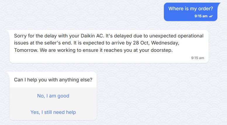 1114anand's tweet photo. Fraud by Flipkart
I ordered AC on i.e. 14-Oct-2026 still @Flipkart @flipkartsupport has not yet shipped the order and even it is not cancelling my order and refunding the money @_Kalyan_K worst service #ConsumerProtection https://t.co/wN53VBS4VT