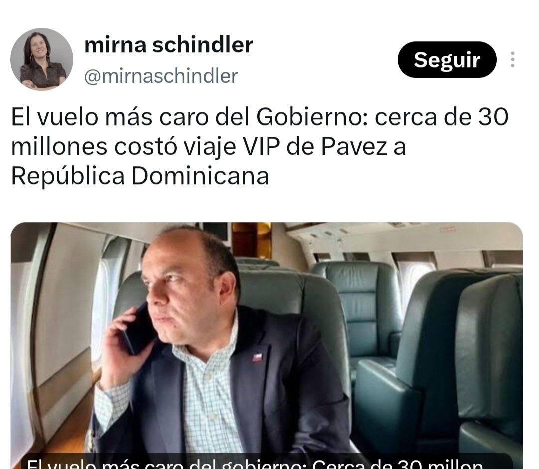 ___Pachi__'s tweet photo. A Mirna Schindler y a los zurdos en general se les cortó internet cuando boric usó avion de la Fach a votar a punta arenas 7 veces y q cada viaje costó + de 30 millones, o cuando boric le pasó un avión al violador de Monsalve para q fuera dónde su familia(3 millones). https://t.co/hO9BhHA02O