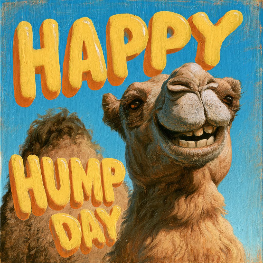 CommerceImplied's tweet photo. Happy Hump Day ! 

You,ve made it this far ! Now, let's focus on getting over the hump of the week !

Available for 24 hours
for .0001 Eth (Approx $0.25 cents USD) at:

https://t.co/tqFyjguDny

#Rodeo https://t.co/EtONbDysoB