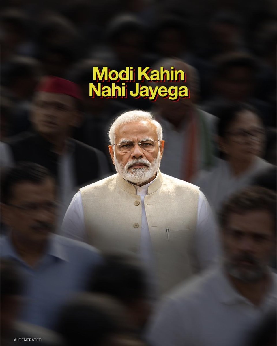 BJP4MP's tweet photo. गालियां देने वाले थक जाएंगे, पर जनता का भरोसा नहीं डिगेगा!

 #ModiKahiNahiJayega https://t.co/ntqdjnVaNj