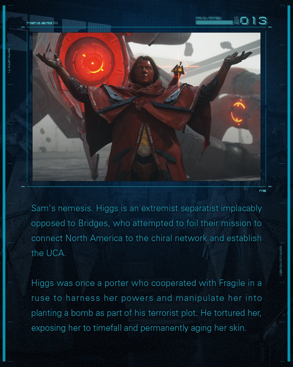 KojiPro2015_EN's tweet photo. CORPUS CONNECTION CARD

┏━━━━━━━━━━━━━━━━━━┓
┃ 🂠 CORPUS CONNECTION CARD
┃ Card No.CHR013 ｜ Higgs
┗━━━━━━━━━━━━━━━━━━┛

#CCC #CorpusConnectionCard #DeathStranding2 https://t.co/KdTcmFApnd