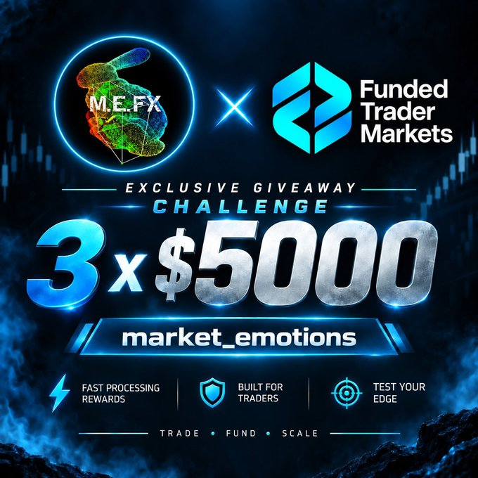 Market_Emotions's tweet photo. Another @FTMarketslive giveaway yo! 🥳

Who wants a free $5K account? 👀 3 of em up for grabs here!

🎁🎁🎁🎁🎁🎁

All you gotta do to join:
1. Follow me
2. Follow @FTMarketslive
3. Tag 2 friends & repost

Done? You're in 💥

See you on the winners page 🔥🔥🔥

Sick of not seeing your name as a winner? Fund your own journey instead with code MEFX which gives you biggest discount ❤️‍🔥❤️‍🔥❤️‍🔥